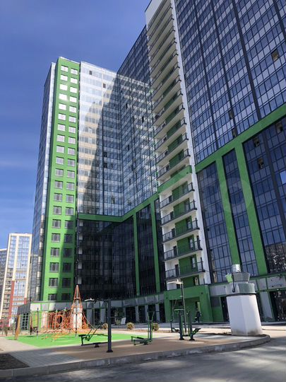 2-к. квартира, 51,6 м², 6/22 эт.