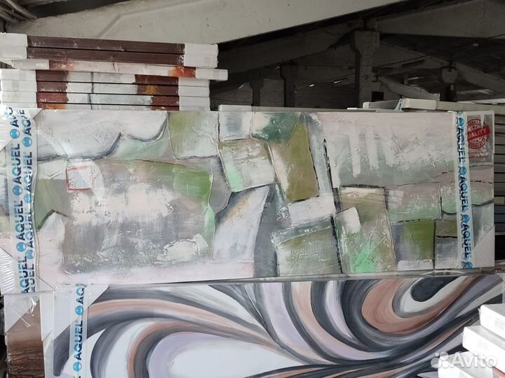 Картина маслом на холсте абстракция