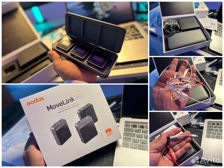 Петличный микрофон Godox MoveLink m2