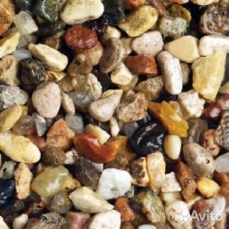 Аквагрунт 5214 Грунт натуральный пестрый 3-5мм 5кг