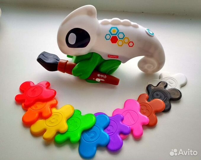 Обучающий хамелеон Fisher price