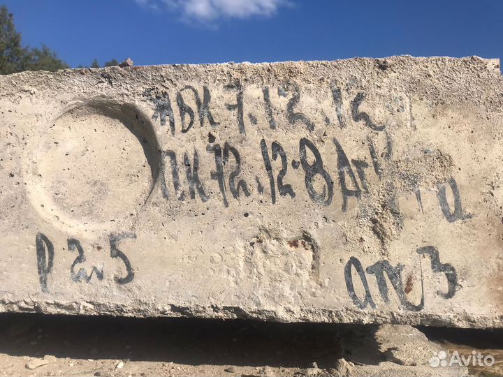 Плиты перекрытия пустотные бу