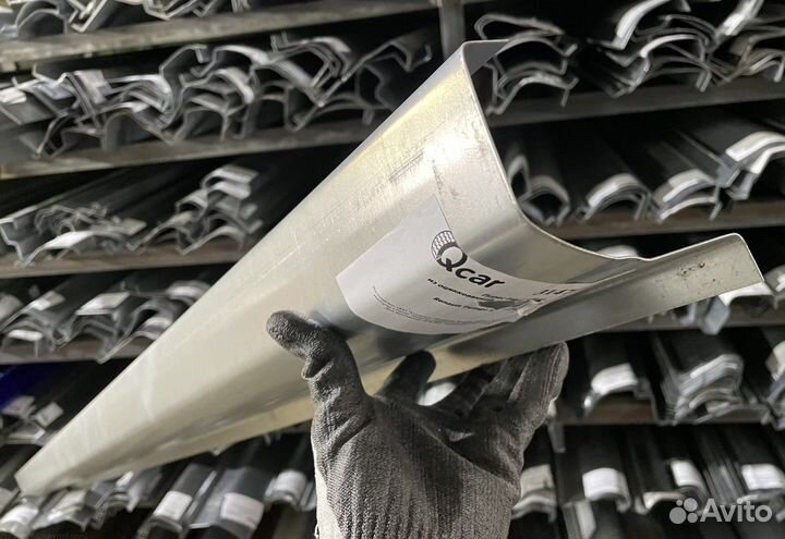 Порог левый Renault Twingo 2007-2014(1мм)