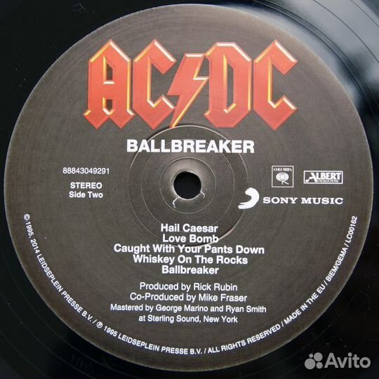 AC/DC - Ballbreaker LP (в упаковке)