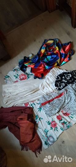 Шарфы платки палантины