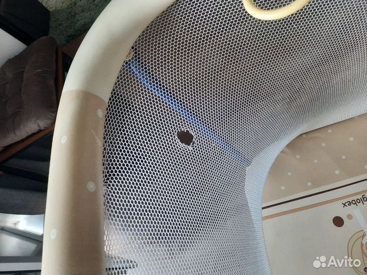 Детская кроватка манеж складная