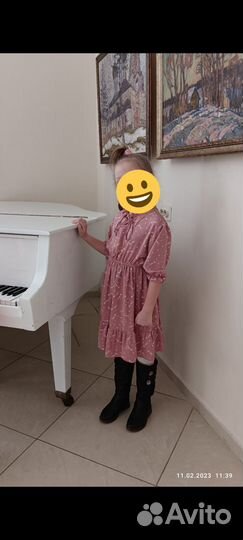 Платье для девочки р. 134