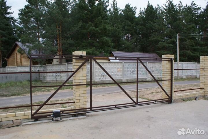 Ворота распашные, откатные, калитки