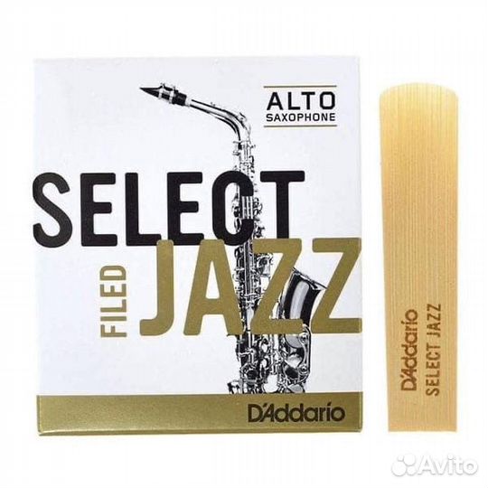 Трость для альт саксофона Rico Select Jazz filed