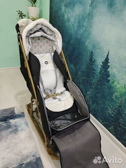Санки коляска ника 7-2