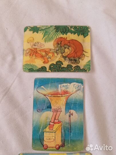 Переливные календарики СССР