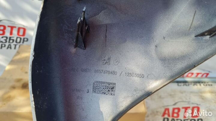 Крышка правого зеркала Peugeot 308