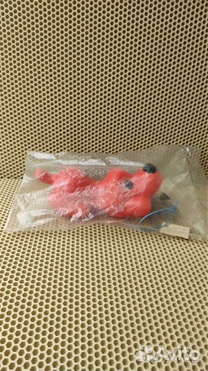 Игрушки каталка Собачка и Мишка СССР. В упаковке