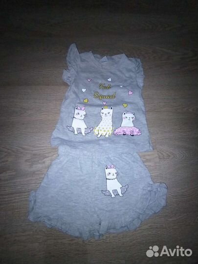 Вещи пакетом на девочку 92 98