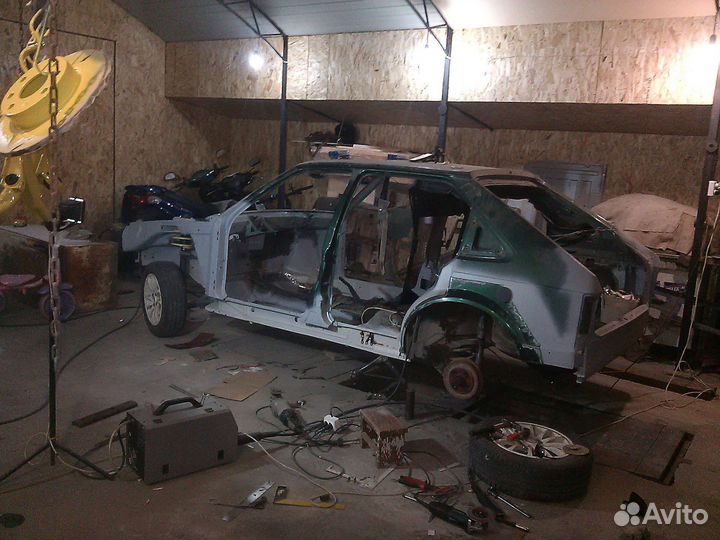 Сварочные работы по кузову автомобиля