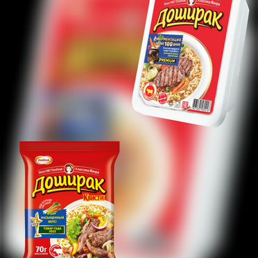 Лапша Доширак 90г + 70г