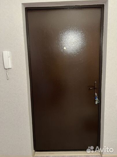 Дверь взодная от застройщика