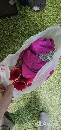 Детские вещи пакетом для Лены