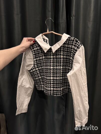 Блузка укороченная