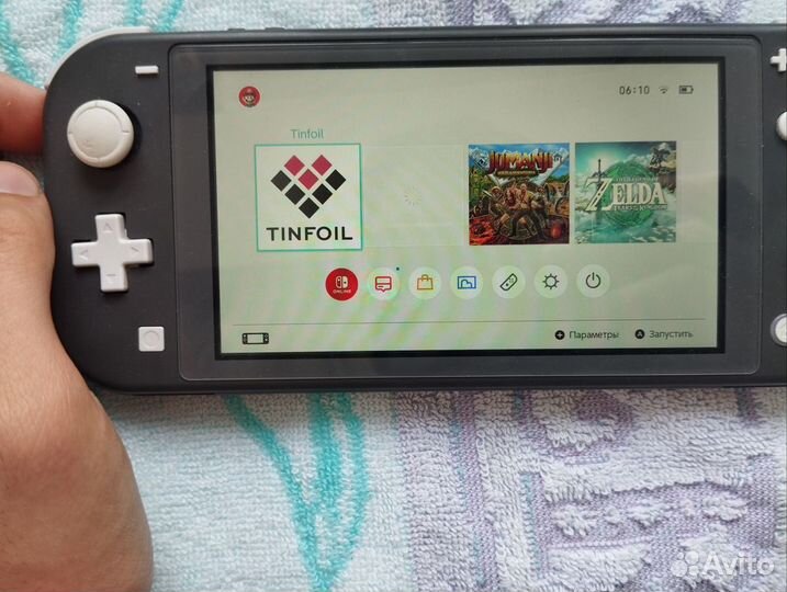 Nintendo switch lite прошитая