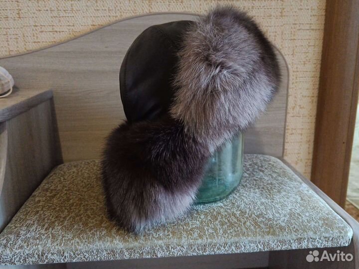 Шапка ушанка женская