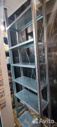 Стеллаж разборный металлический