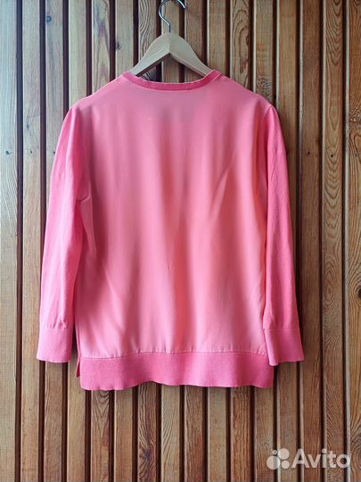 Кардиган шелк хлопок S 42 comptoir des cotonniers