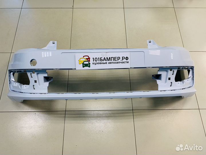 Бампер передний Volkswagen Polo 15-20г Белый