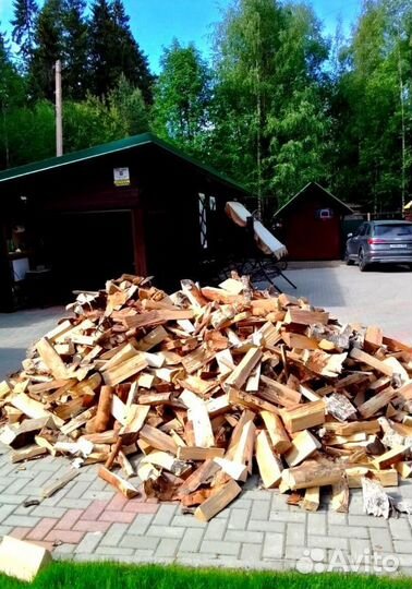 Дрова колотые