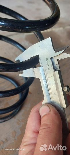 Пружины задние Тойота carina