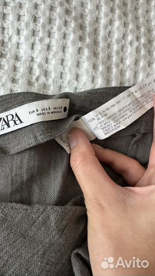 Льняной костюм Zara