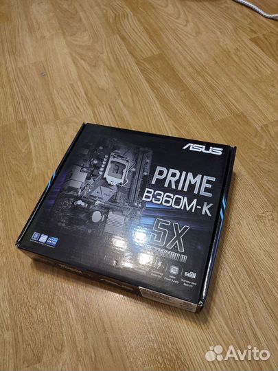 Материнская плата Asus prime b360m-k