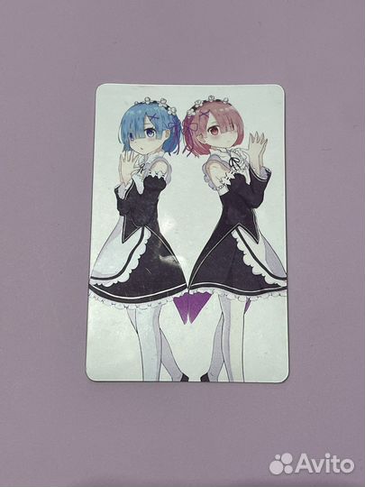 Карточки аниме