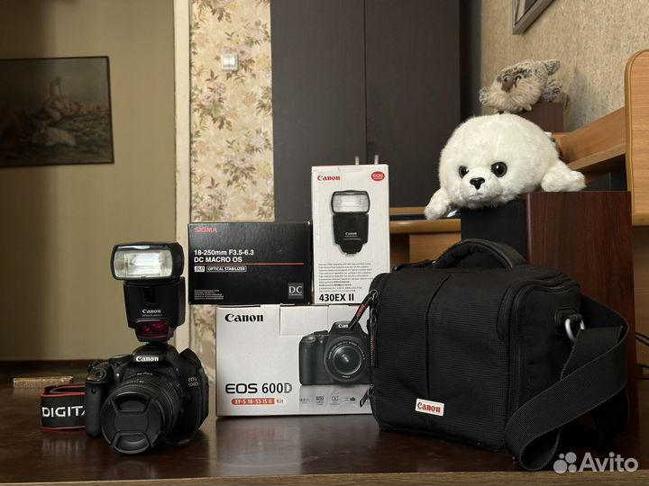 Canon EOS 600D Kit 18-55 IS II