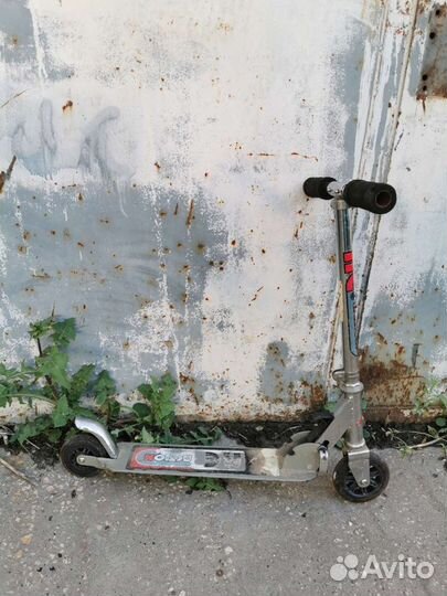 Самокат двухколесный бу