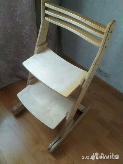 Складной растущий стульчик