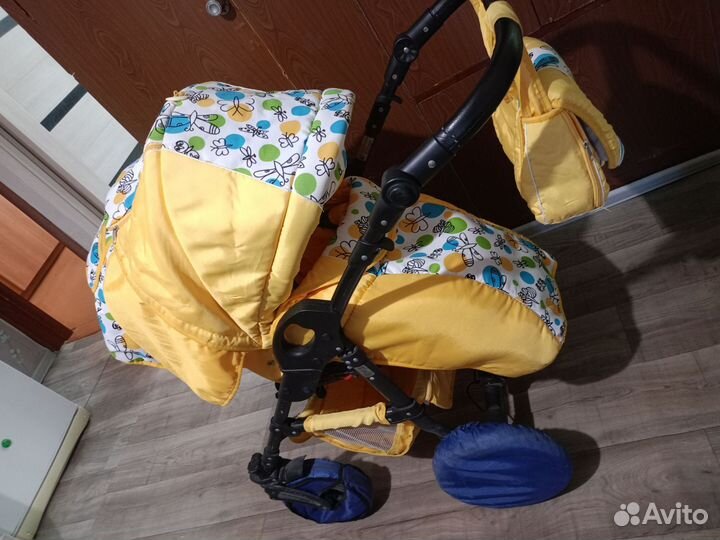 Коляска 3 в 1 бу