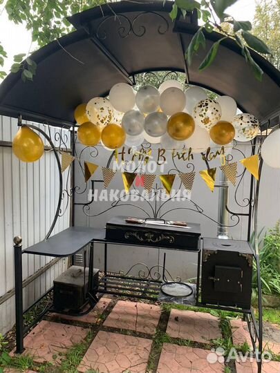 Мангал лофт