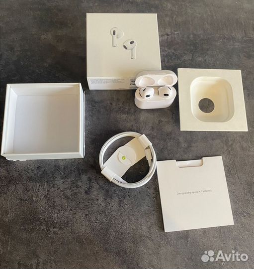 Беспроводные наушники apple airpods 3