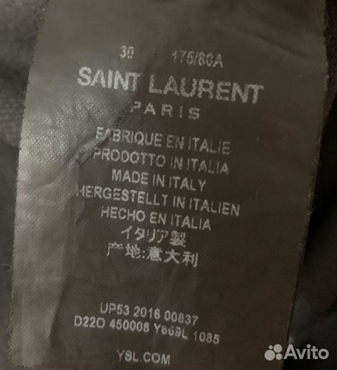 Джинсы Saint Laurent