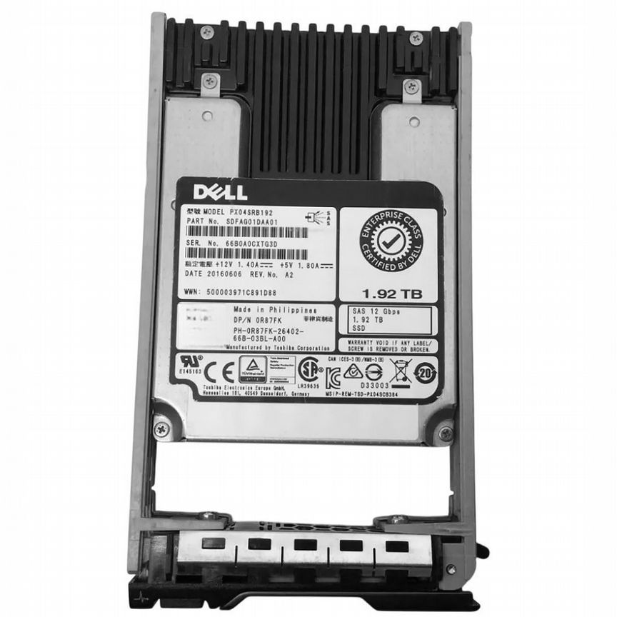 [R87FK] Жесткий Диск Dell 1.92tb Sas 2,5" Ssd R87fk