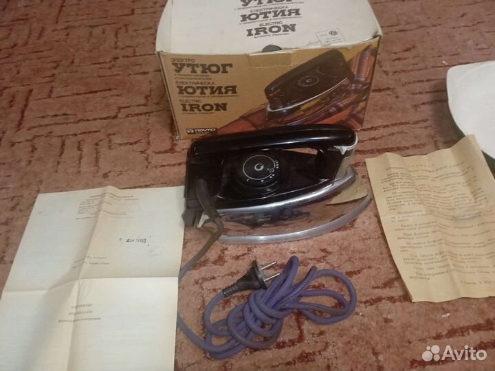 Утюг ютия СССР