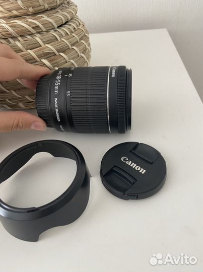 Объектив canon 18-55mm stm