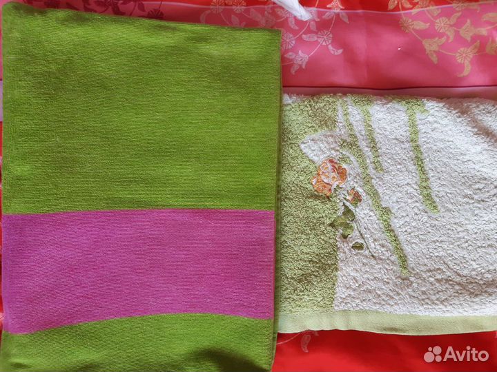 Полотенце махровое новое разных размеров