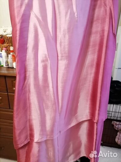 Платье настоящий шёлк из Эмиратов