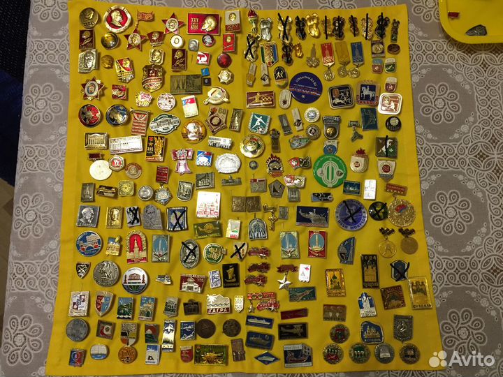 Значки СССР в ассортименте