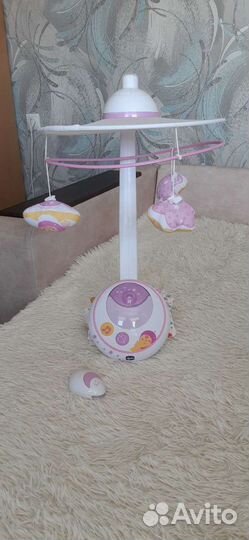 Мобиль на кроватку с проектором