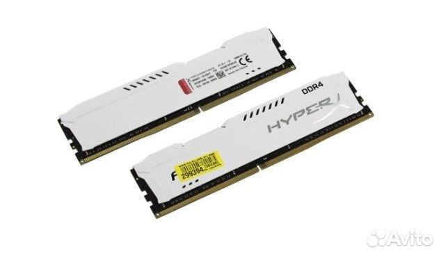 Оперативная память Kingston HyperX Fury DDR4 32 Гб