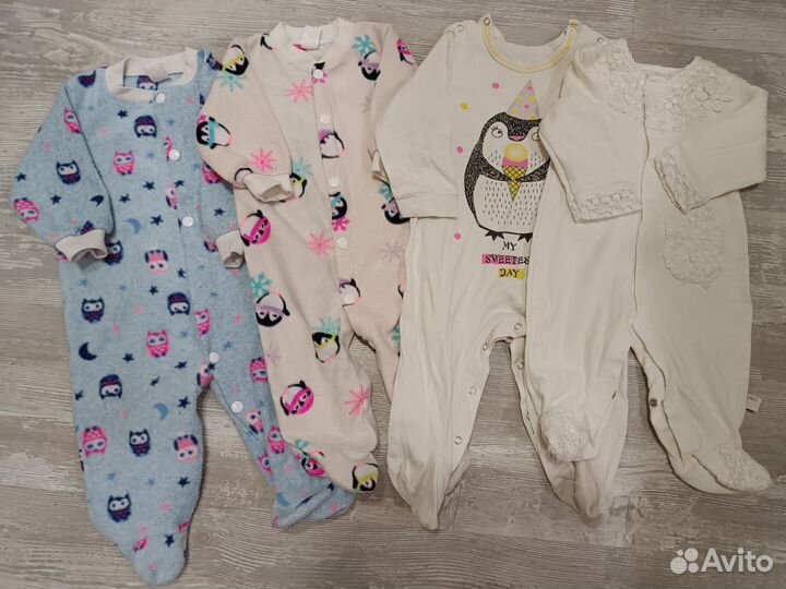Вещи пакетомна девочку 3-6 месяцев