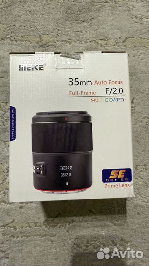 Объектив Meike 35mm f/2.0 STM Sony E-mount